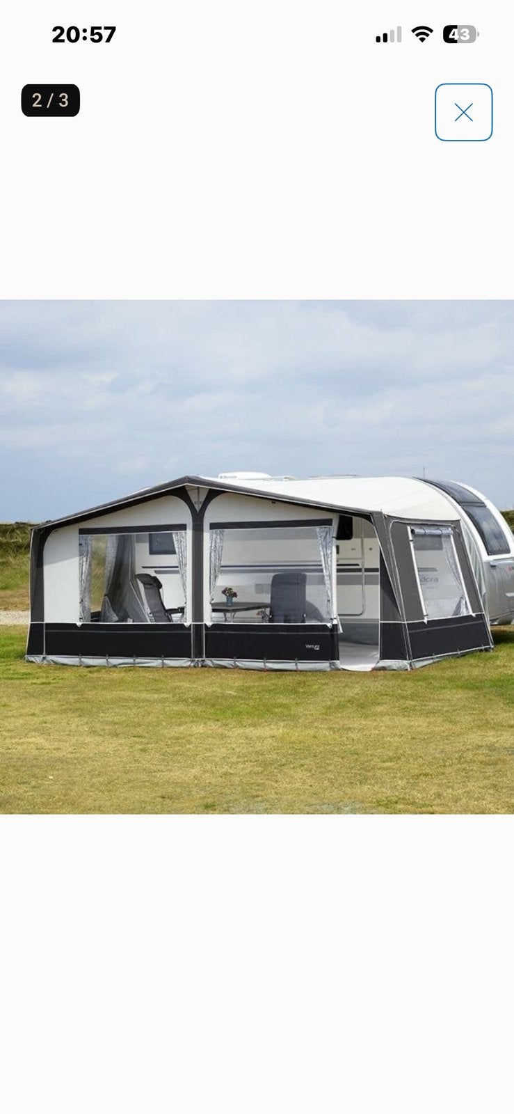 Te koop isabella ventura  voortent g16-925, Caravans en Kamperen, Voortenten en Luifels, Ophalen, Zo goed als nieuw