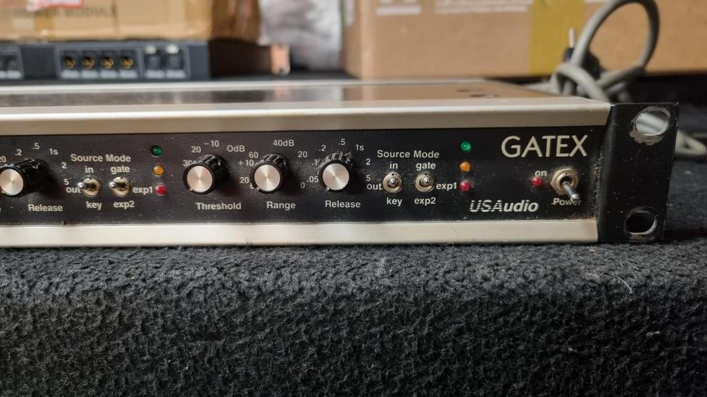 ✅USA Audio Gatex – 4 Channel Gate Expander, Muziek en Instrumenten, Effecten, Ophalen, Gebruikt, Info@verbuntaudio.nl, Overige typen