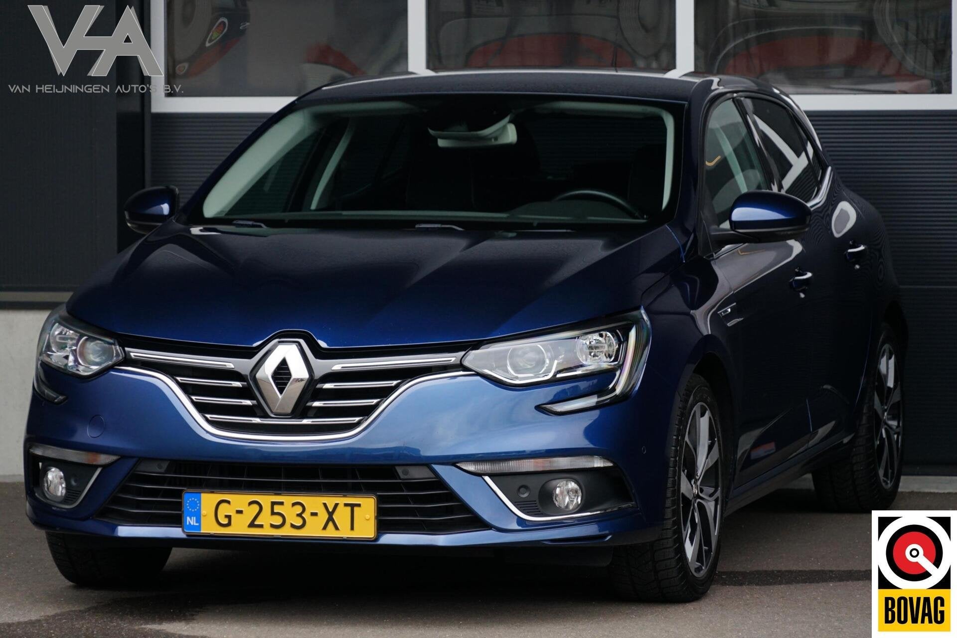 Renault Megane 1.3 TCe Bose, R-Link, CarPlay, dodehoek, cam., Voorwielaandrijving, Euro 6, 4 cilinders, Met garantie (alle)