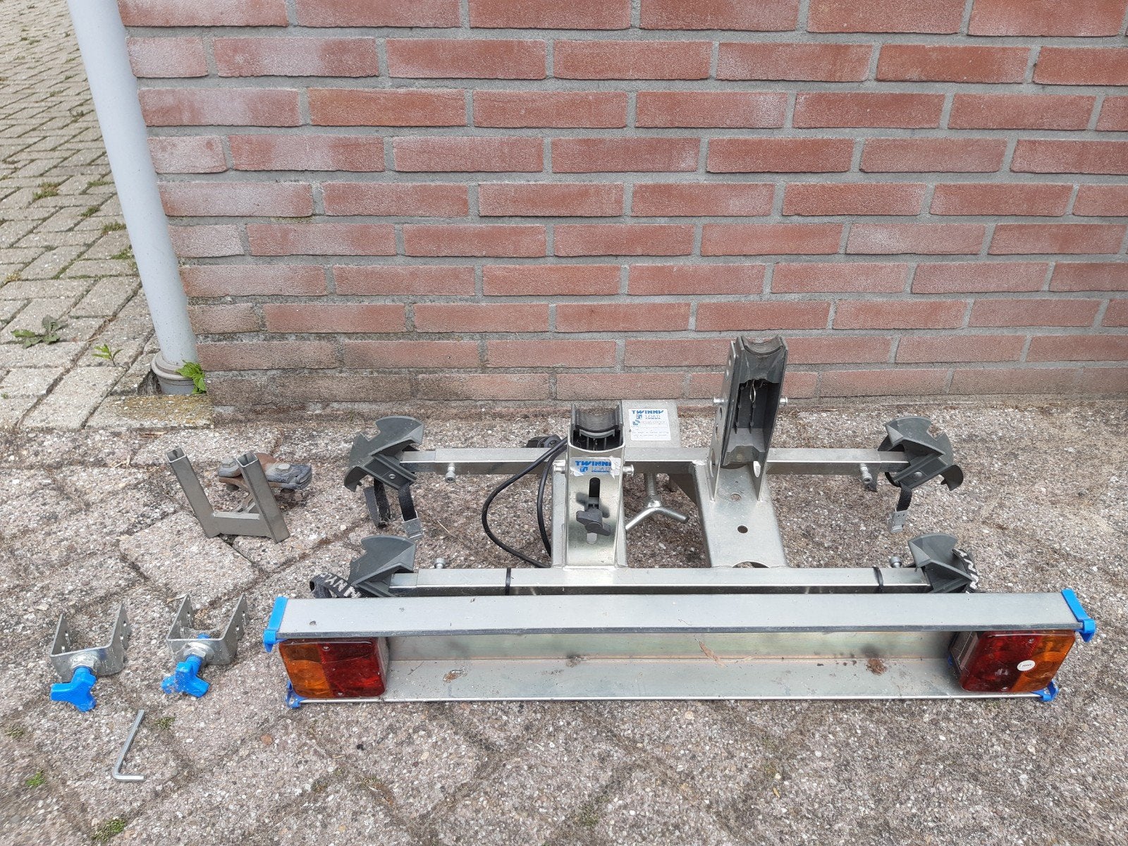Twinny Load trekhaakdrager voor 2 fietsen, Ophalen, Gebruikt, Trekhaakdrager