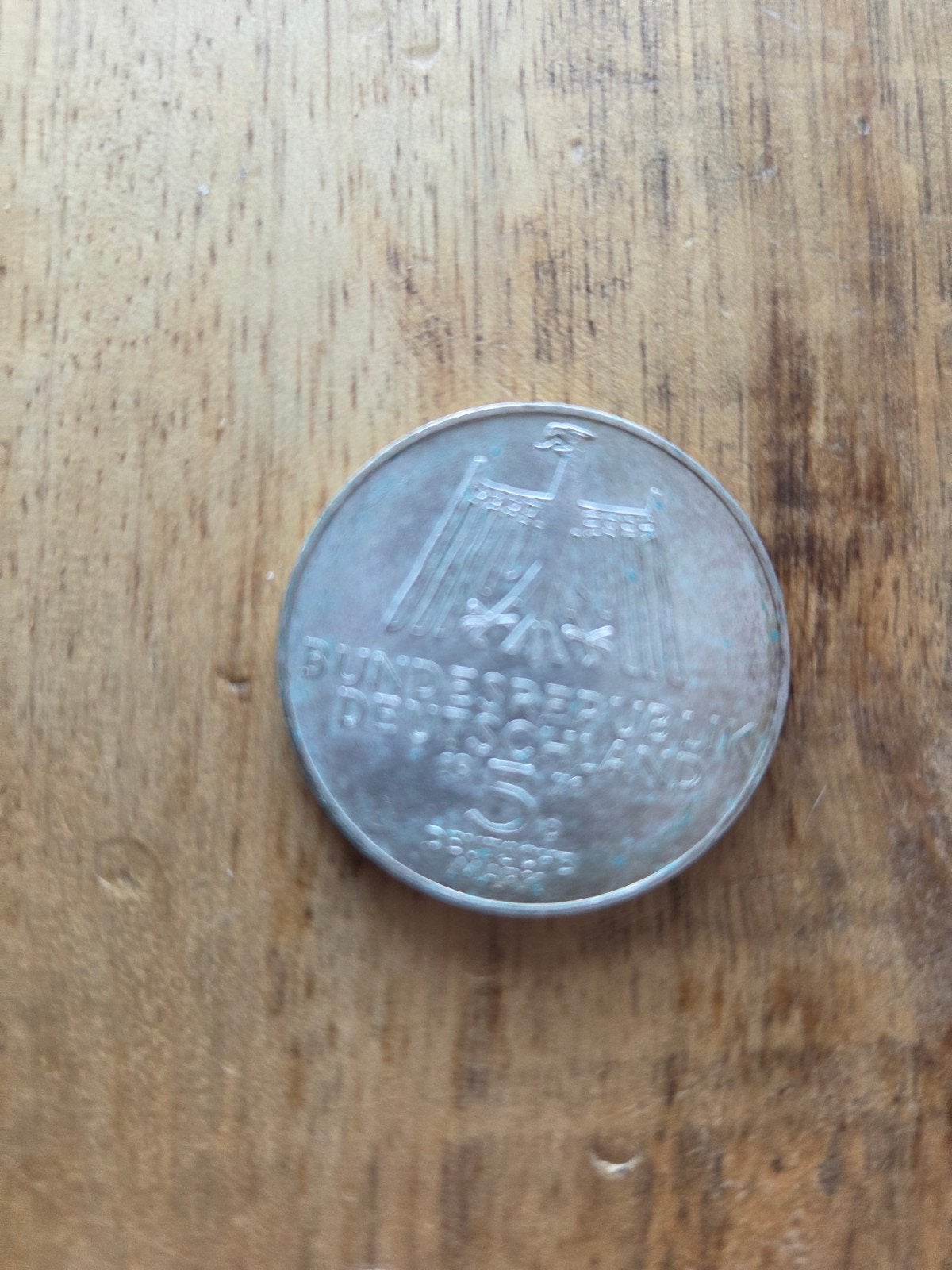 5 Deutsche Mark 1970 Albrecht Dürer, Ophalen of Verzenden, Duitsland, Losse munt