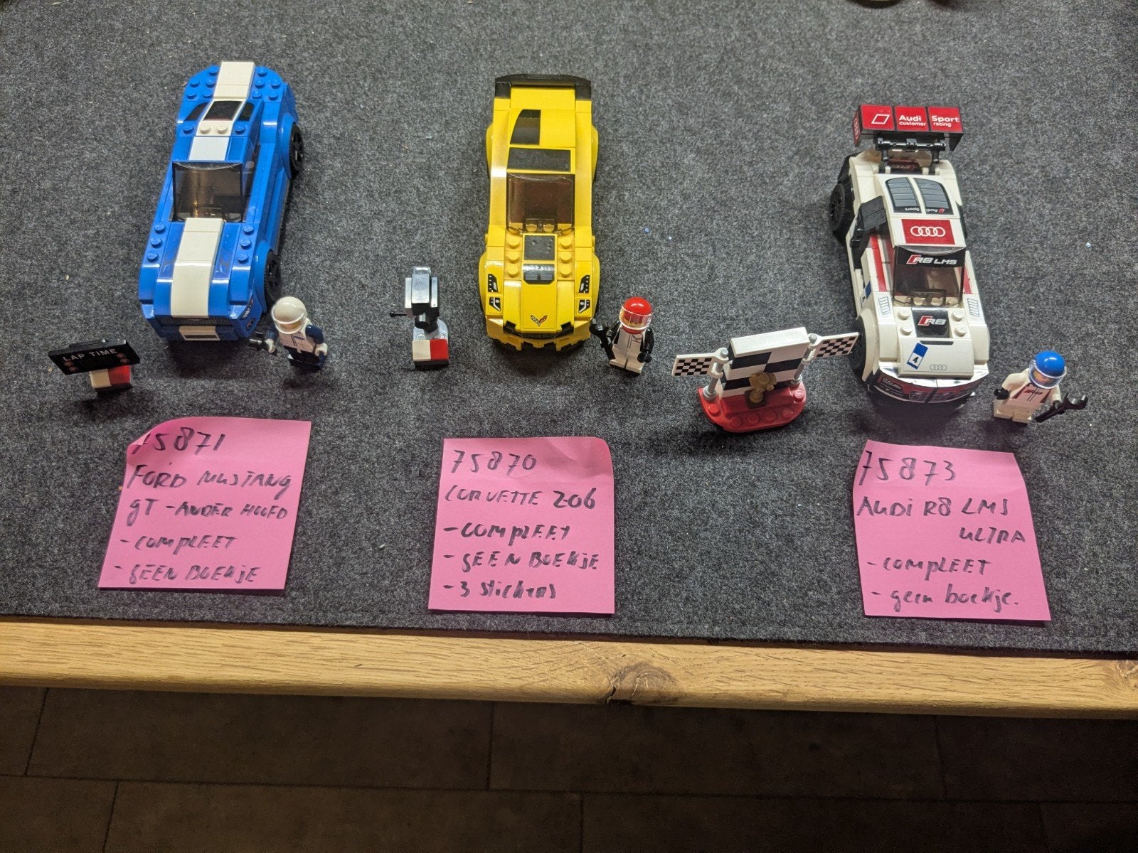 Lego Speed Champions 75870 75871 75873, Ophalen of Verzenden, Zo goed als nieuw