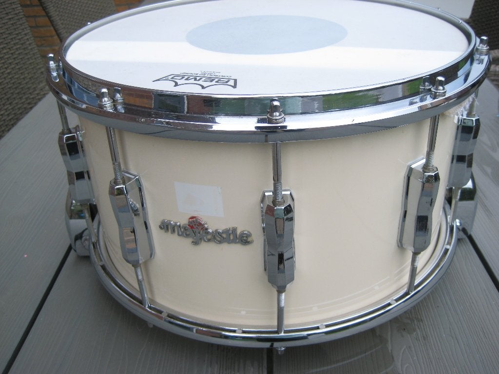 Snare Majestic vd Glas 14", Ophalen of Verzenden, Gebruikt, Drums of Percussie