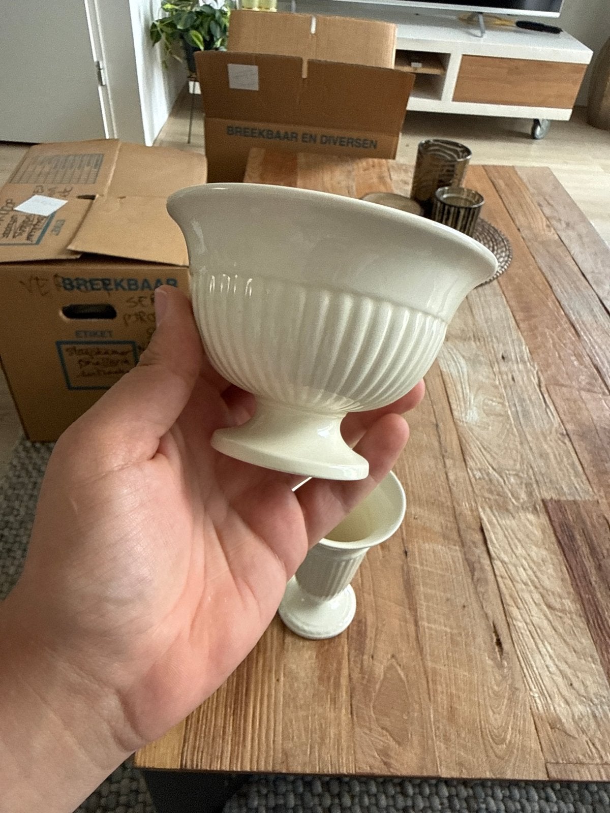 Wedgwood "Made in England" vaasje/potje, Antiek en Kunst, Ophalen