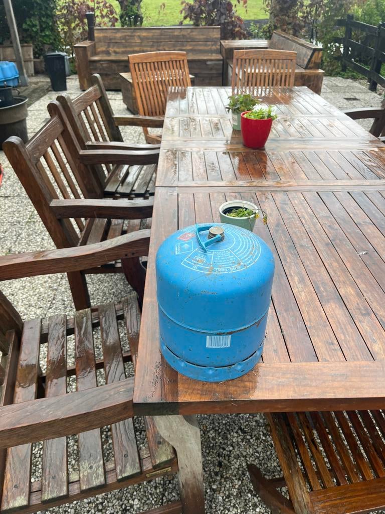 Lege gasfles 5 kg type 907, Ophalen, Gebruikt