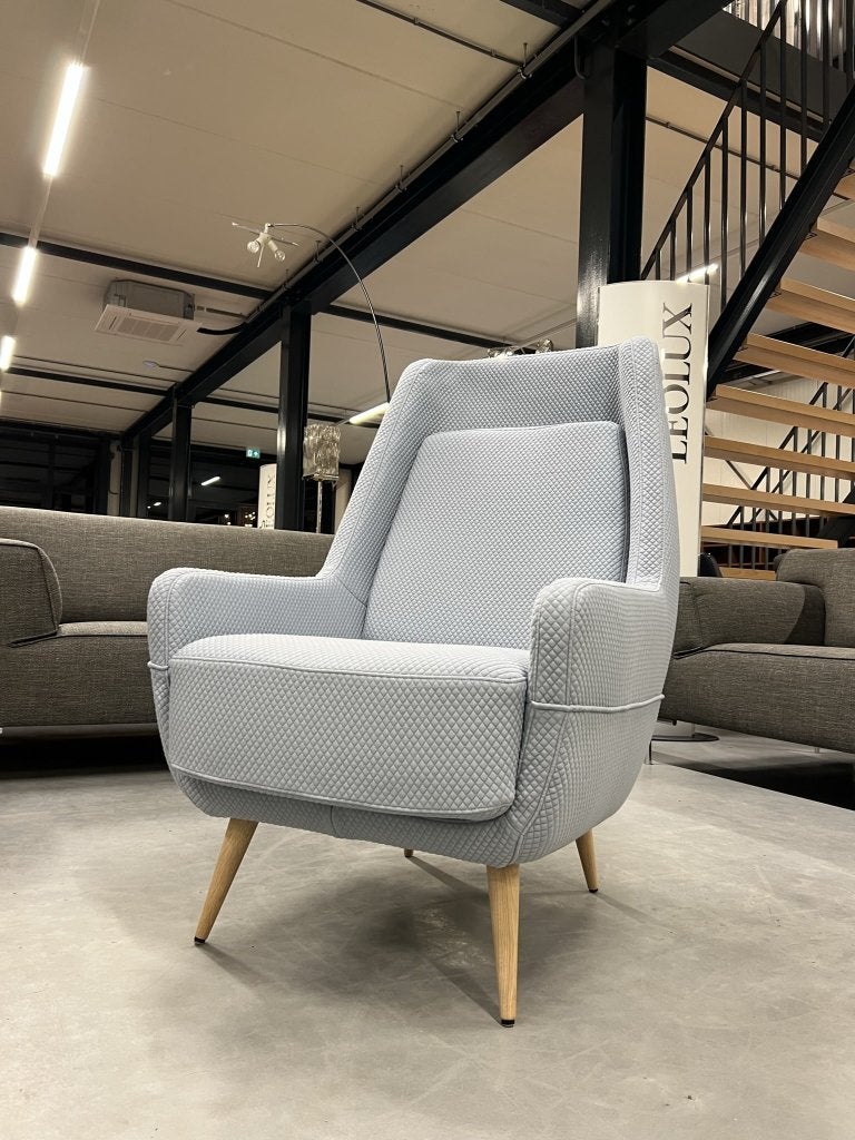 2 Nieuw Gelderland Hold Tide Fauteuils Mosaic stof Stoelen, Nieuw, Ophalen of Verzenden, Info@gelderlanddesign.com, Gelderland