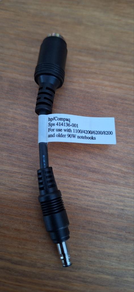HP/Compaq SPS 414136-001 Adapterkabel voor notebooks, Computers en Software, Laptop-opladers, Nieuw, Ophalen of Verzenden