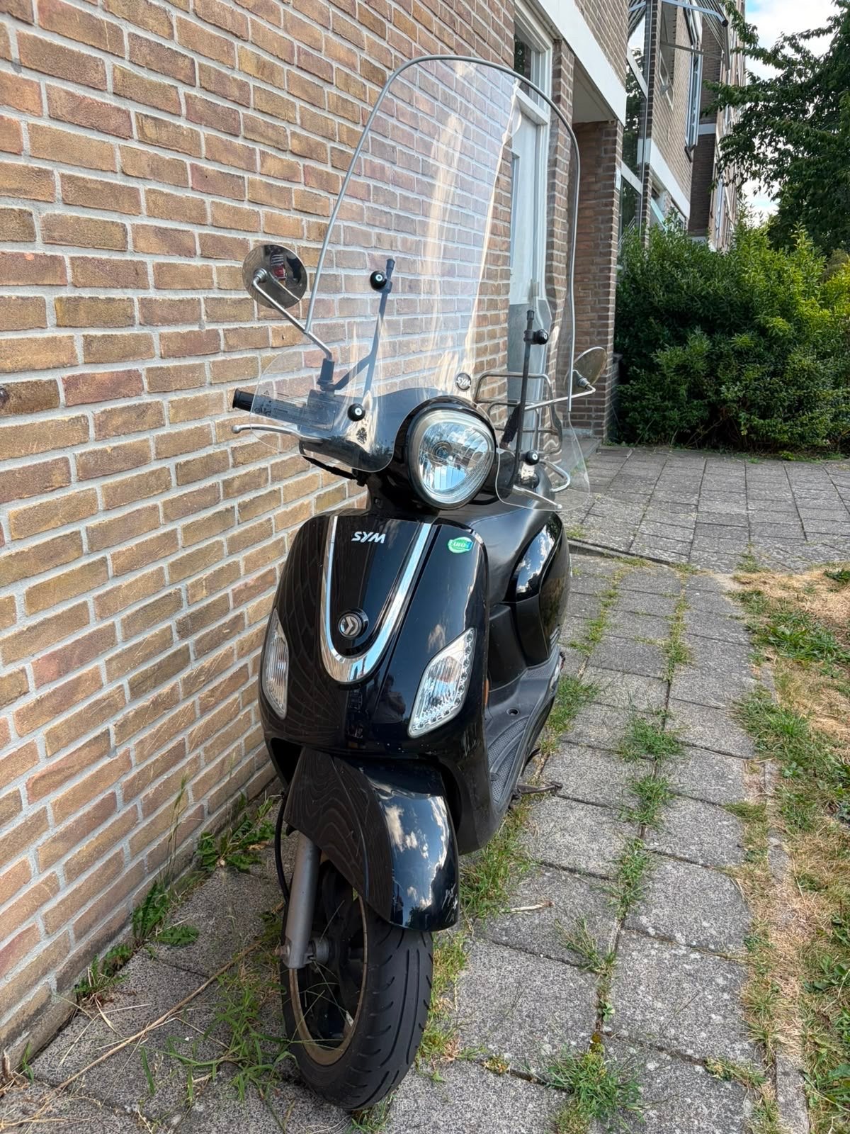 SYM Fiddle III Scooter Zwart start en rijd!, Ophalen, Gebruikt, Benzine, SYM