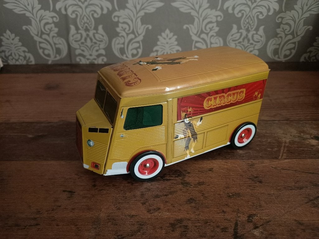 Blikken: Citroen HY/ Bus/ Oldtimer (20cm) Circus, Verzenden, Gebruikt, Auto's