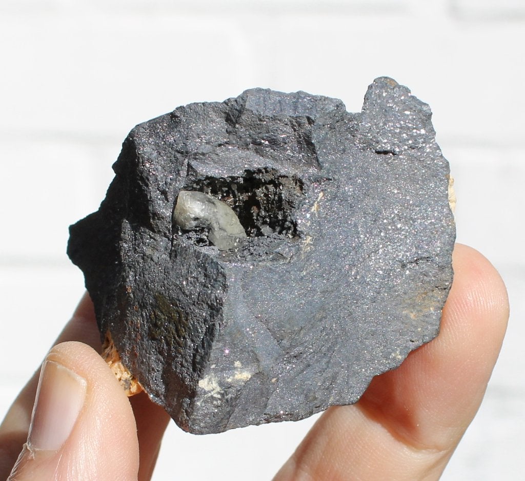 ANGLESIET en GALENIET uit SARDINIE in ITALIE, Ophalen of Verzenden, Mineraal