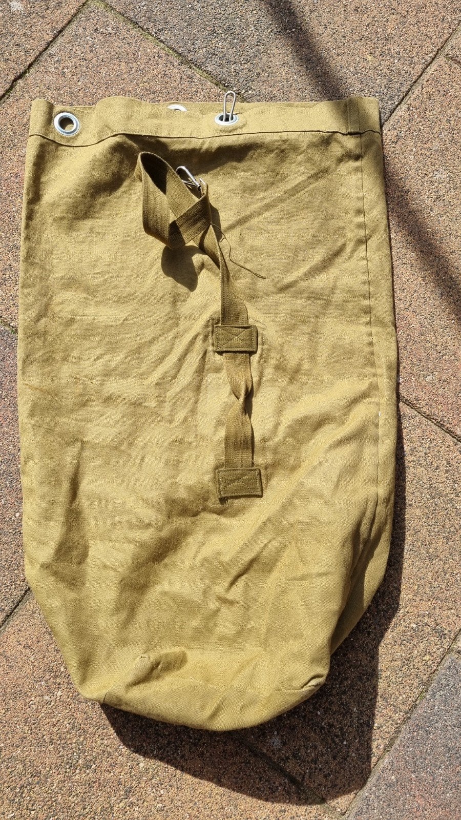 Vintage Leger plunjezak - Olijfgroen, Verzamelen, Ophalen