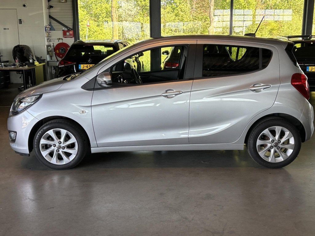 Opel KARL 1.0 ecoFLEX Innovation Leer/climate, Auto's, Opel, Voorwielaandrijving, 839 kg, Gebruikt, Handgeschakeld