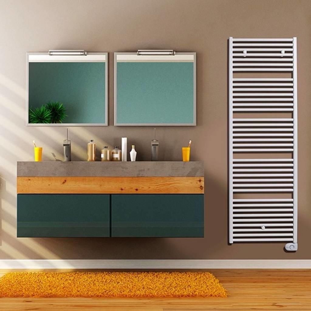 Elektrische Badkamer Radiator Bathline BB-EL Wit, Huis en Inrichting, Ophalen, 50 tot 100 cm, Zo goed als nieuw, Minder dan 100 cm