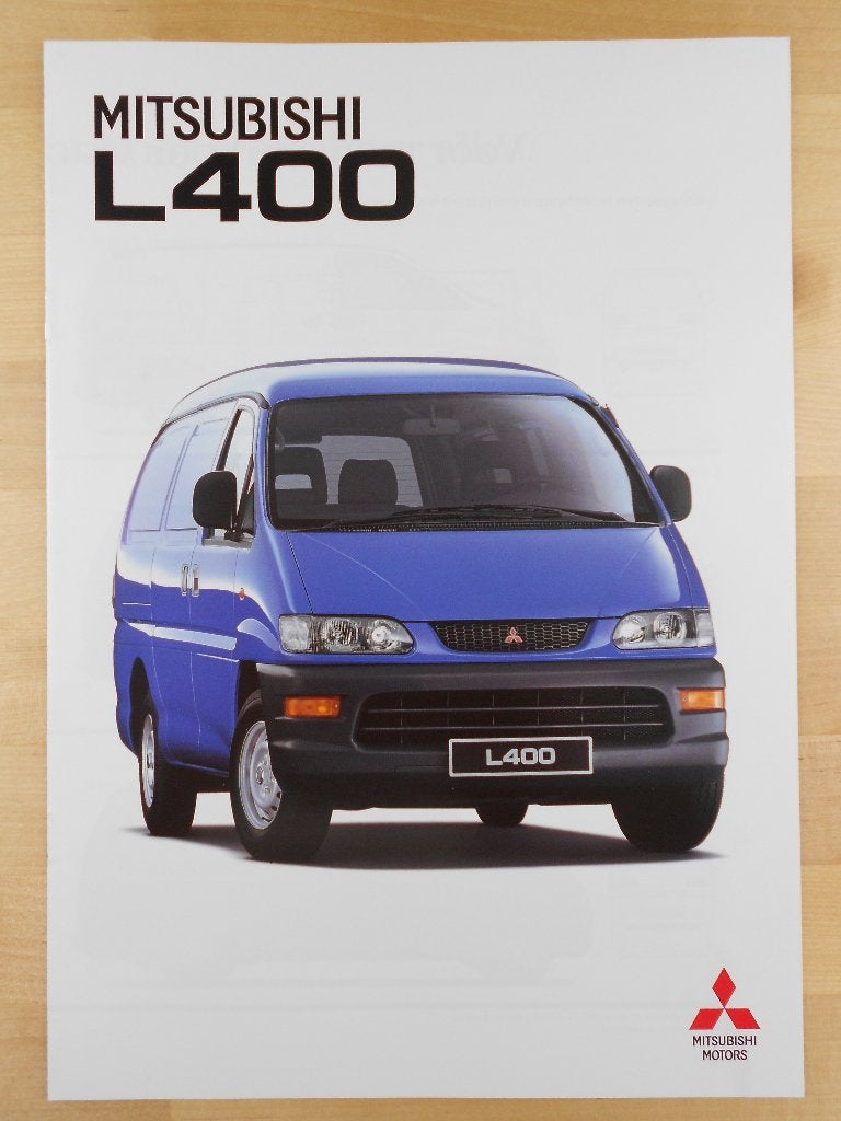 Mitsubishi L400 Brochure 1998 – L-400, Mitsubishi, Ophalen of Verzenden, Mitsubishi, Zo goed als nieuw