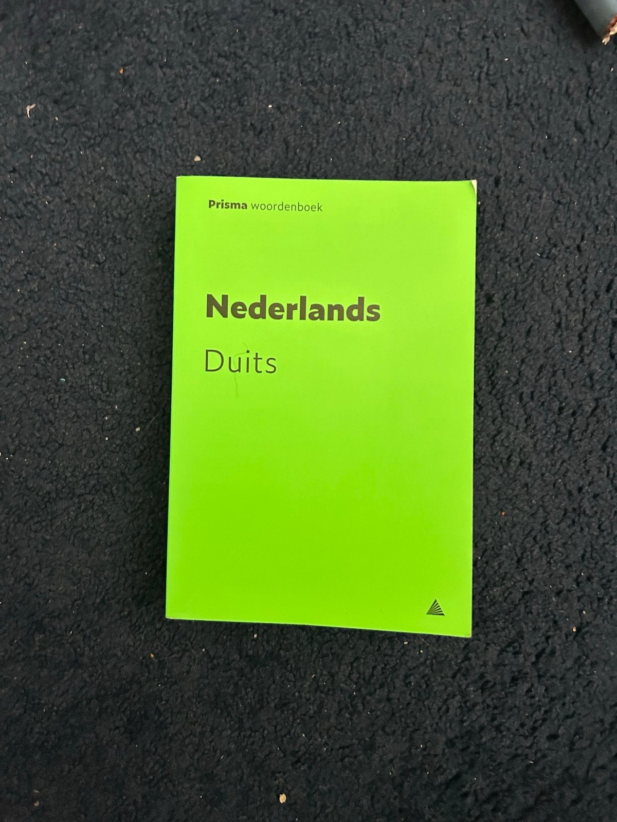 Prisma Woordenboek Nederlands Duits, Boeken, Woordenboeken, Ophalen of Verzenden, Zo goed als nieuw, Prisma of Spectrum, Nederlands