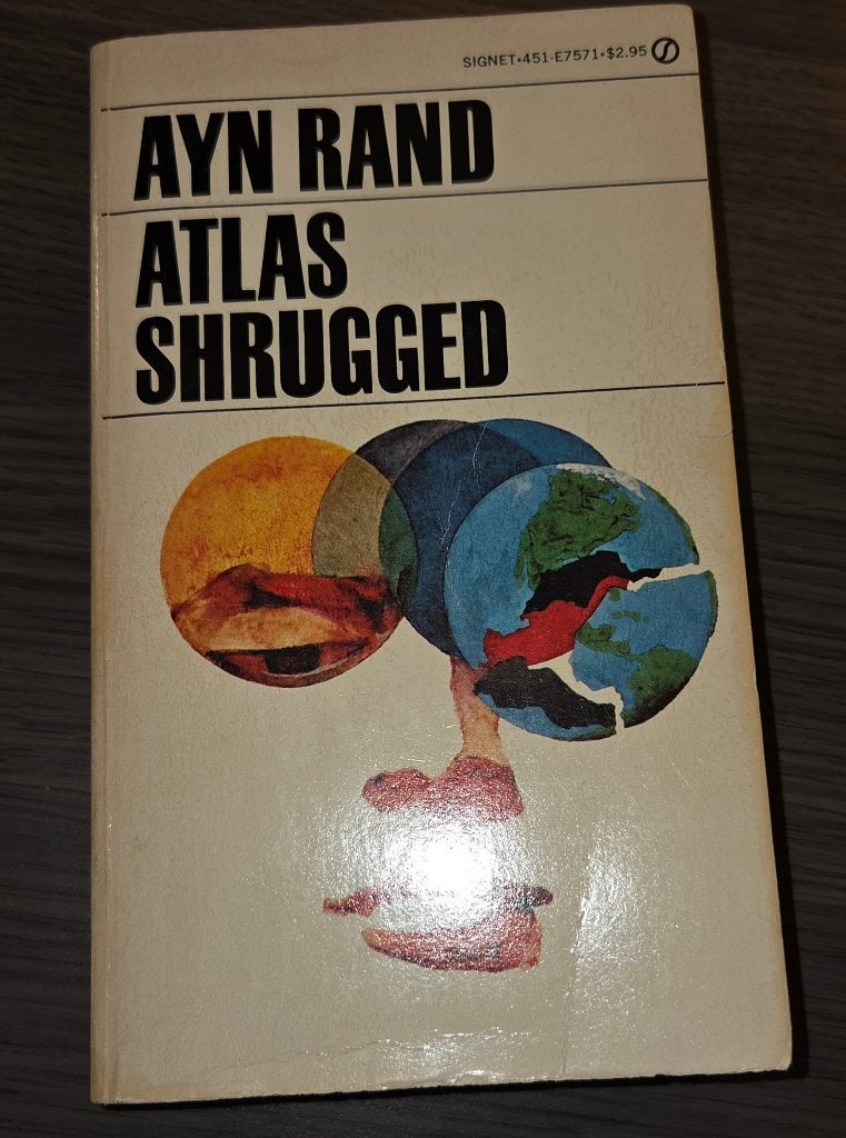 Atlas Shrugged - Ayn Rand (Engels), Gelezen, Ayn Rand, Ophalen of Verzenden, Amerika
