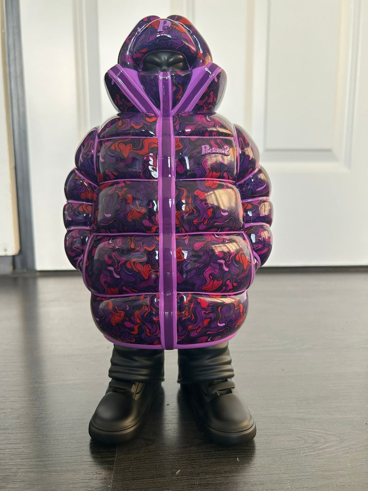 Packrats Puffs Peek 95/350, Antiek en Kunst, Kunst | Designobjecten, Paars, Ophalen of Verzenden, Pop/figuur, Overige materialen