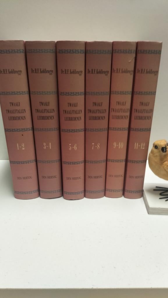 Kohlbrugge, Dr. H.F.; Twaalf Twaalftallen Leerredenen (6 b, Ophalen of Verzenden, Gelezen, Christendom | Protestants