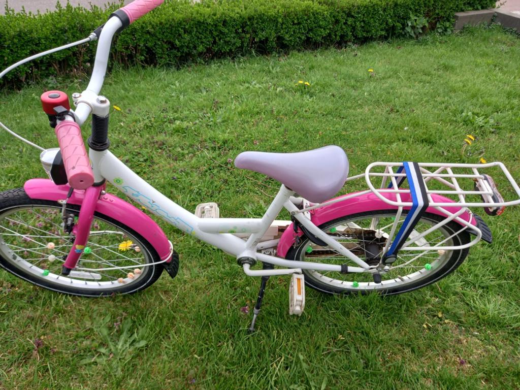 Meisjes fiets, Ophalen, Gebruikt, 20 inch