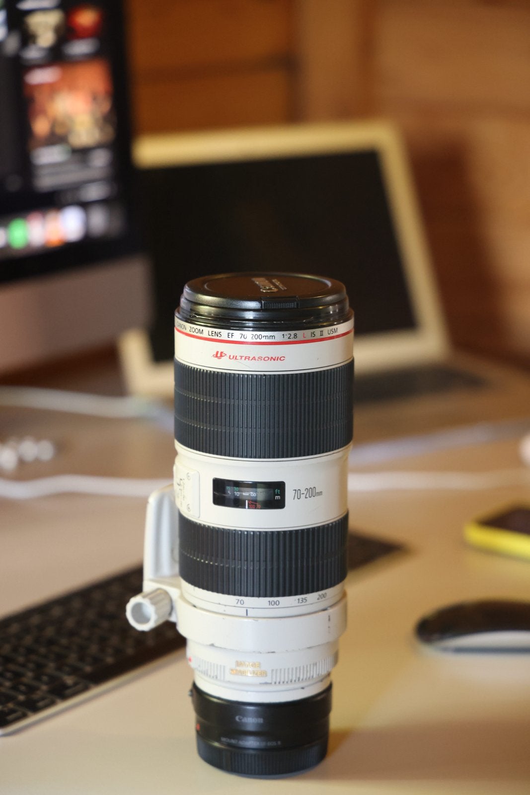 Verkoop; Canon EF 70-200 f2.8 II USM + RF adapter, Audio, Tv en Foto, Fotografie | Lenzen en Objectieven, Verzenden, Gebruikt