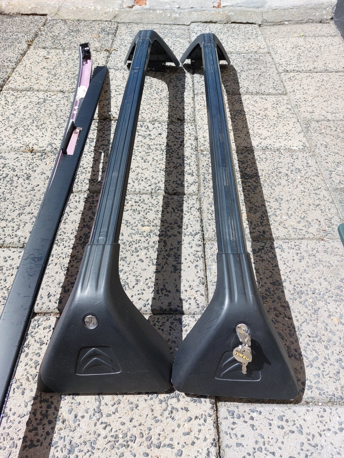 Dakdragers Citroën DS3 (2010-2014) incl. dakstrips, Ophalen