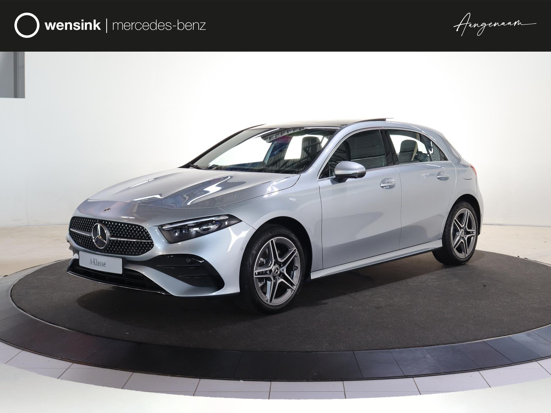 Mercedes-Benz A-klasse 250e Business Solution AMG | Panorama, Auto's, Mercedes-Benz, 4 cilinders, 163 pk, Plug-in hybride, Bedrijf