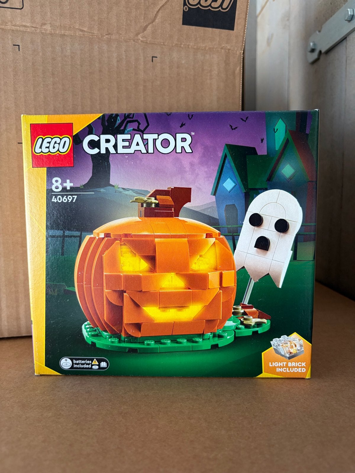LEGO Creator Halloween Pompoen & Spook (40697) Nieuw, Lego, Denemarken, Nieuw, Ophalen of Verzenden