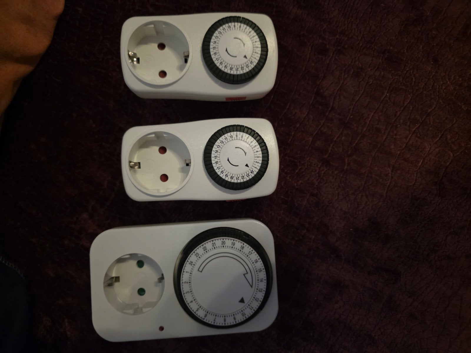 Tijdklokken met stopcontact (3 stuks), Ophalen, Gebruikt, Stopcontact
