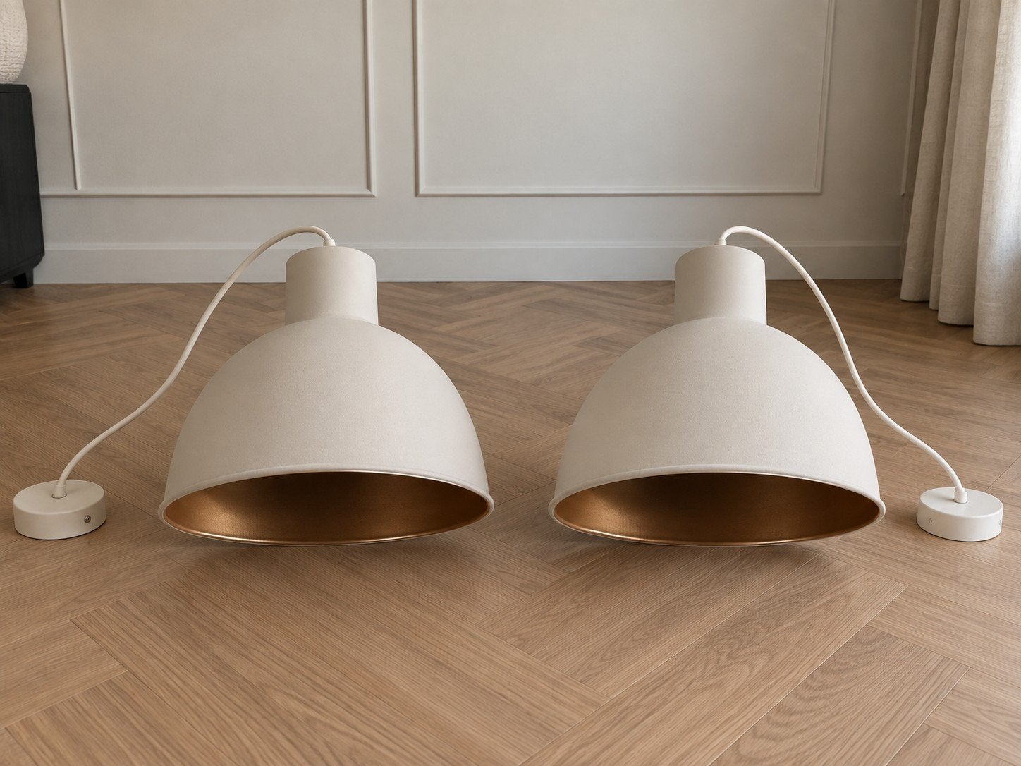 2 Hanglampen, Huis en Inrichting, Ophalen, Zo goed als nieuw