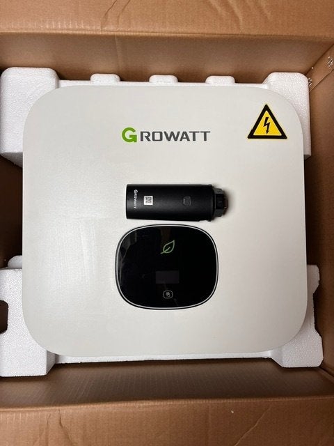 Growatt MIN3600TL-XH Hybride I fase omvormer, Ophalen, Zo goed als nieuw