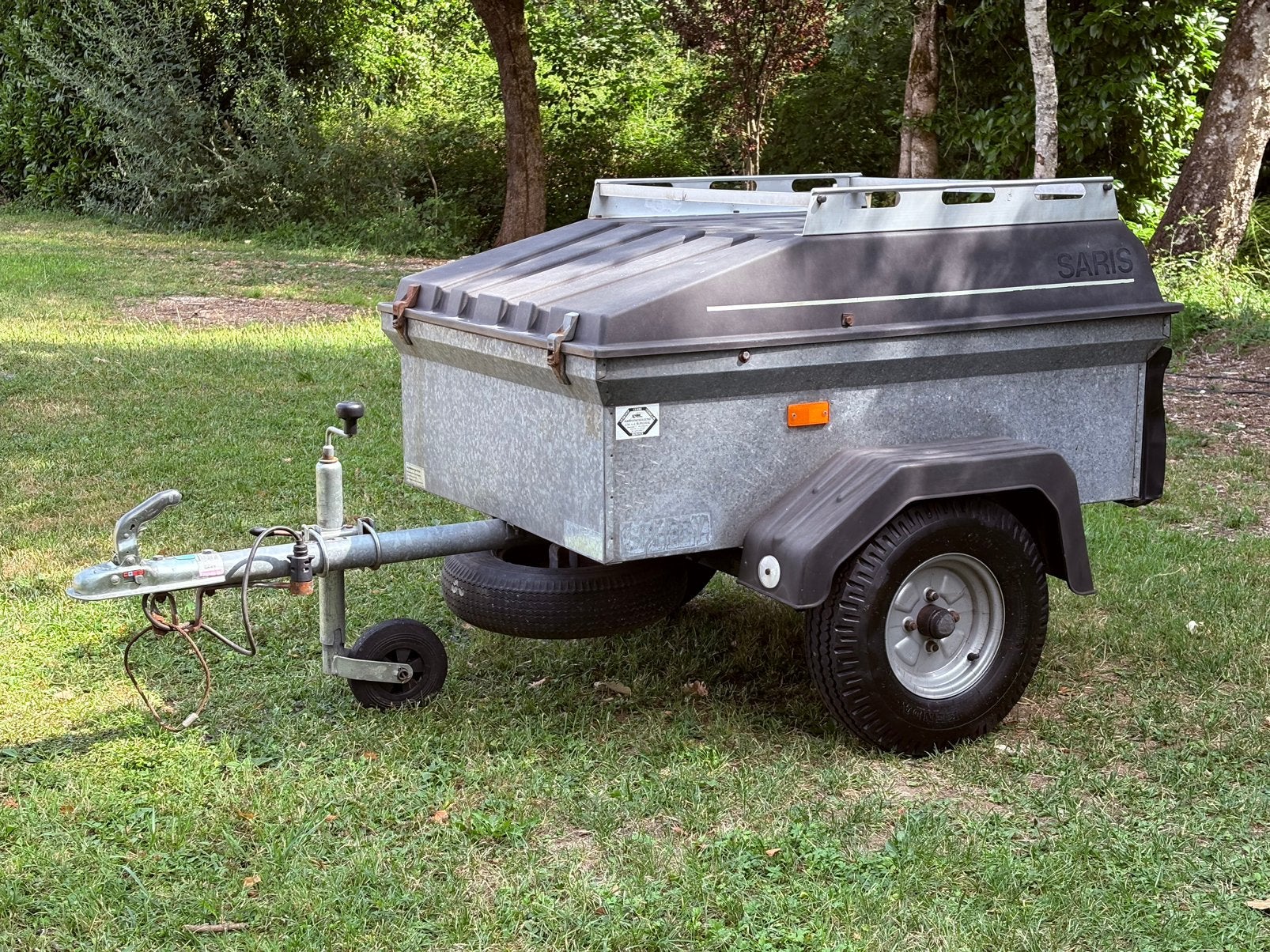 Saris Speedy bagagewagen met deksel | Nieuwe banden, Auto diversen, Aanhangers en Bagagewagens, Ophalen, Gebruikt