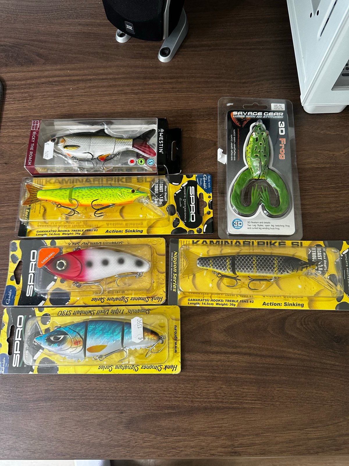 Diverse kunstaas set: Spro, Westin, Savage Gear, Ophalen of Verzenden, Nieuw, Kunstaas