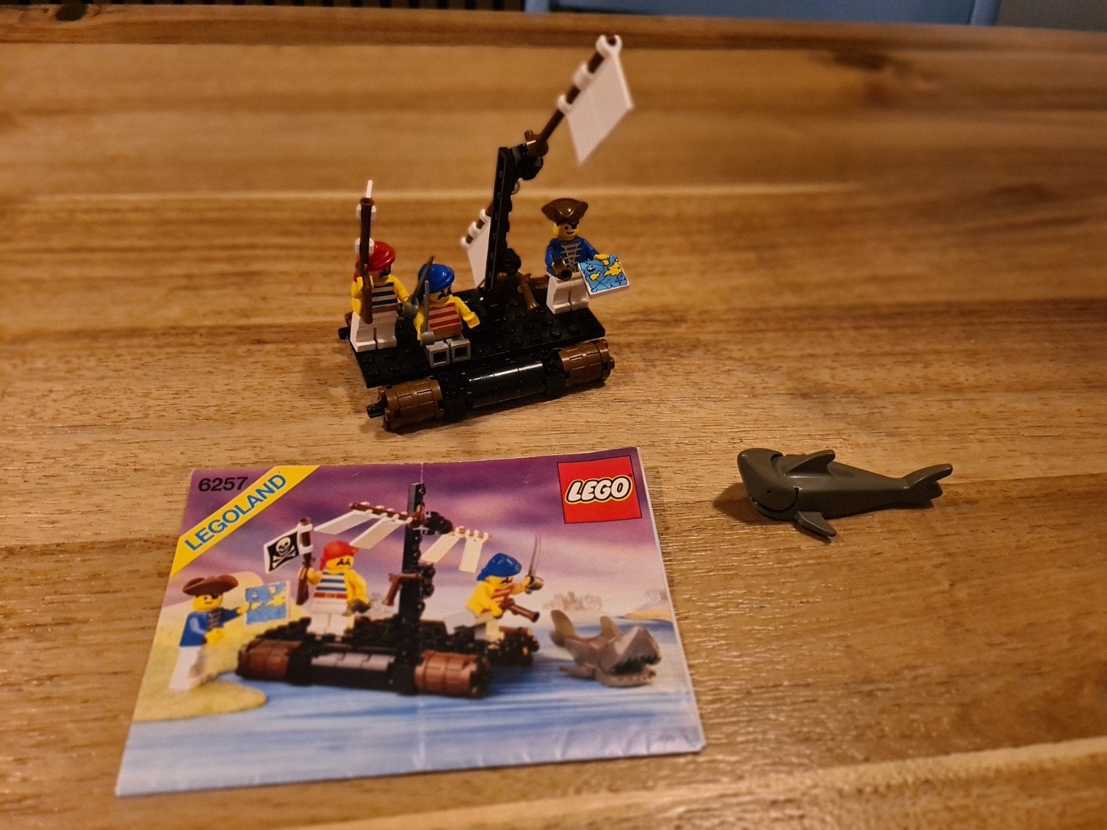 LEGO Pirates 6257 Castaway's Raft - 100% compleet, Kinderen en Baby's, Speelgoed | Duplo en Lego, Gebruikt, Lego, Complete set