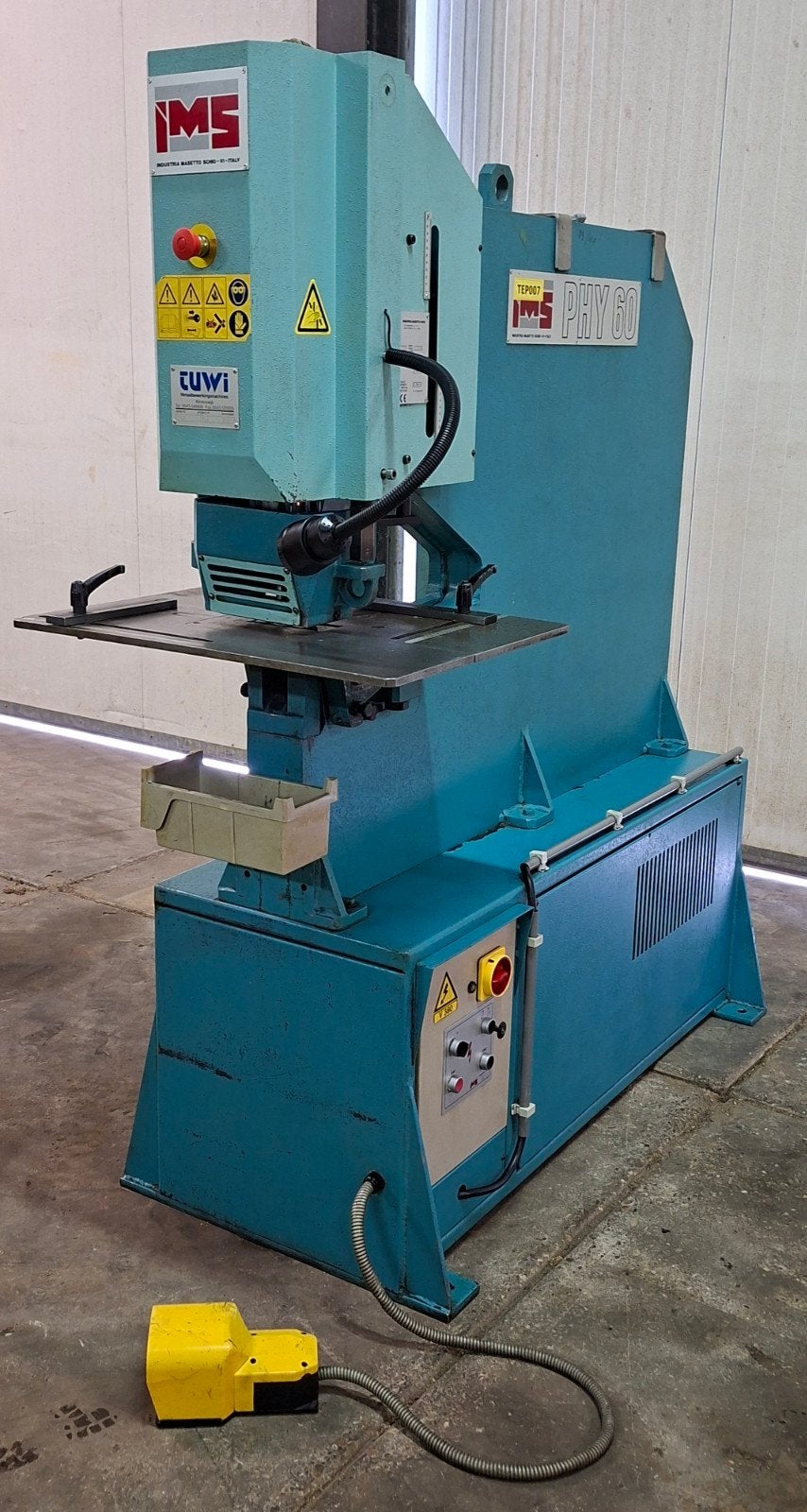 Ims 60 ton ponsmachine 400v, Ophalen of Verzenden, 1200 watt of meer, 70 mm of meer