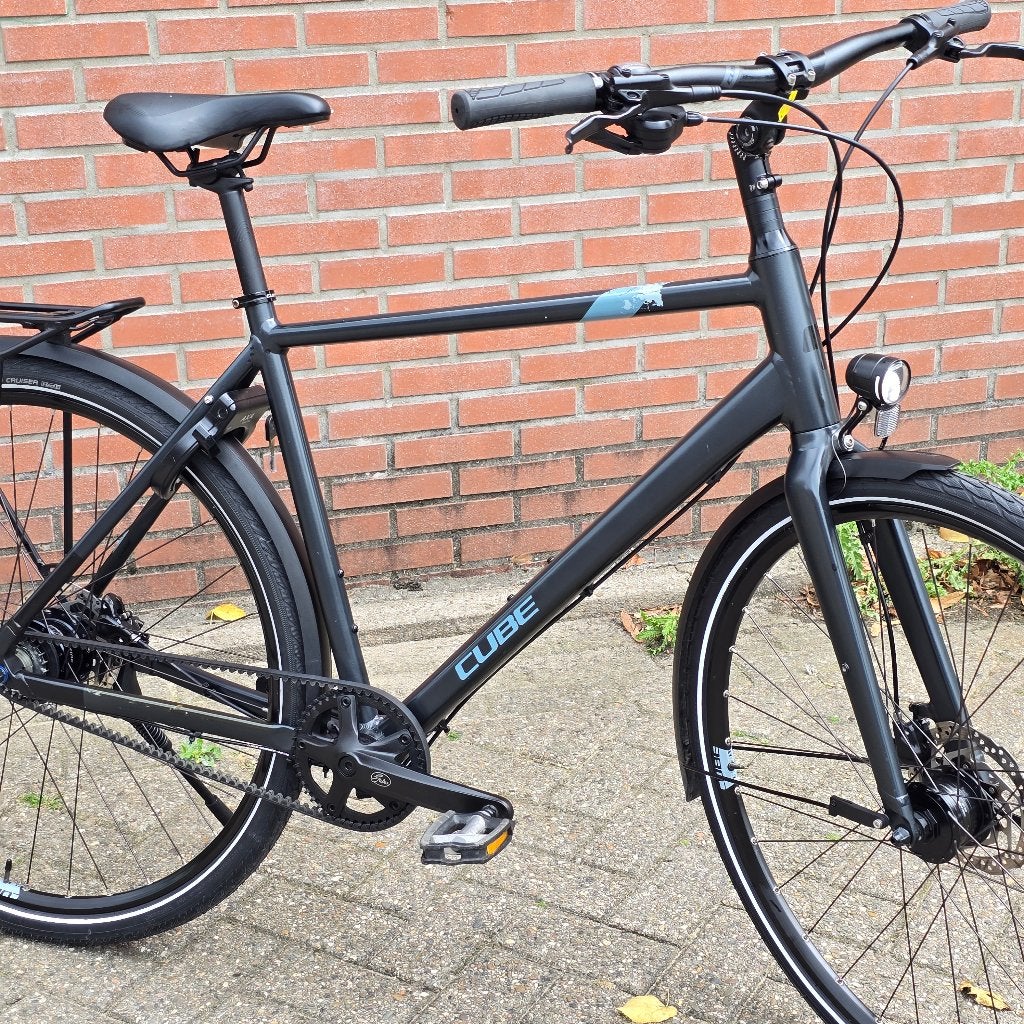 Cube Travel EXC Beltdrive,  Fiets van 2021 met aankoopbewijs, Ophalen of Verzenden, Zo goed als nieuw, Zwart, Overige merken
