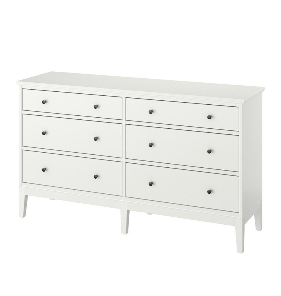 IKEA Idanas ladekast met 6 lades, Ophalen, 50 tot 100 cm, Zo goed als nieuw, 3 of 4 laden