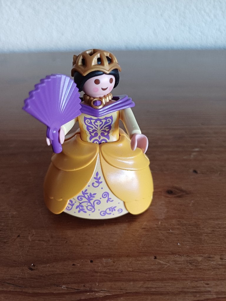 Playmobil koningin, Kinderen en Baby's, Ophalen of Verzenden, Zo goed als nieuw, Losse onderdelen, Figuren