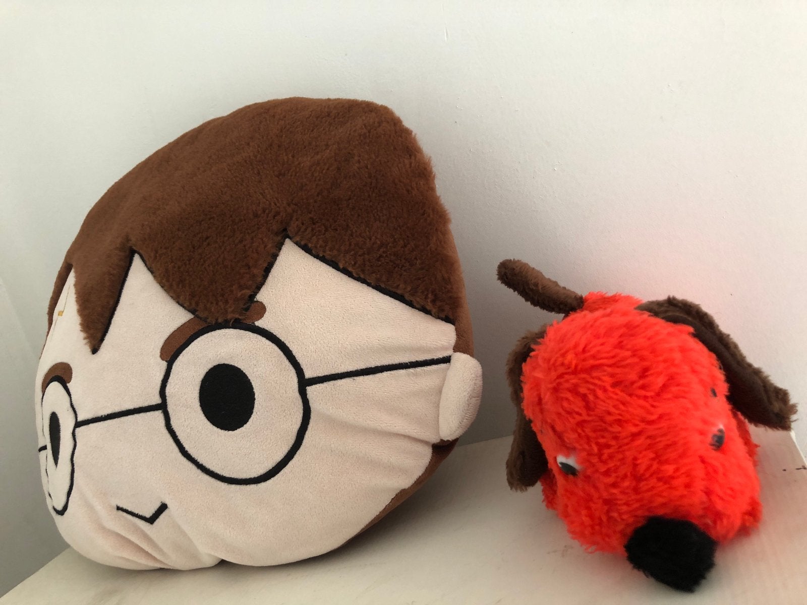 Harry Potter kussen 40 cm, Ophalen, Overige merken, Wit, Met print