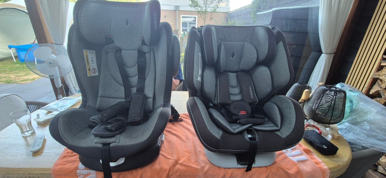 Osann One360 autostoel groep 0/1/2/3 isofix met toptether 2x, Kinderen en Baby's, Autostoeltjes, 0 t/m 18 kg, Zo goed als nieuw