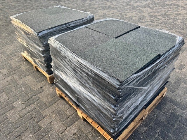 Tapijttegels 50x50cm groene gloed #801, Niet ingevuld, Gebruikt, Groen, Niet ingevuld
