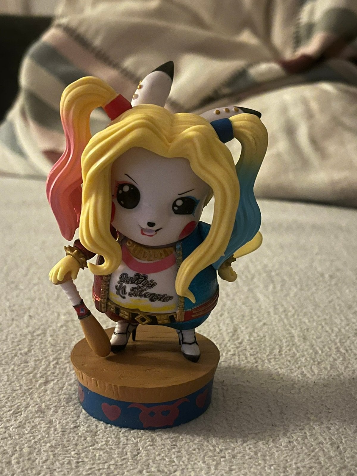 Pikachu Harley Quinn / Iron Man & Deadpool, Verzamelen, Poppetjes en Figuurtjes, Zo goed als nieuw, Ophalen of Verzenden