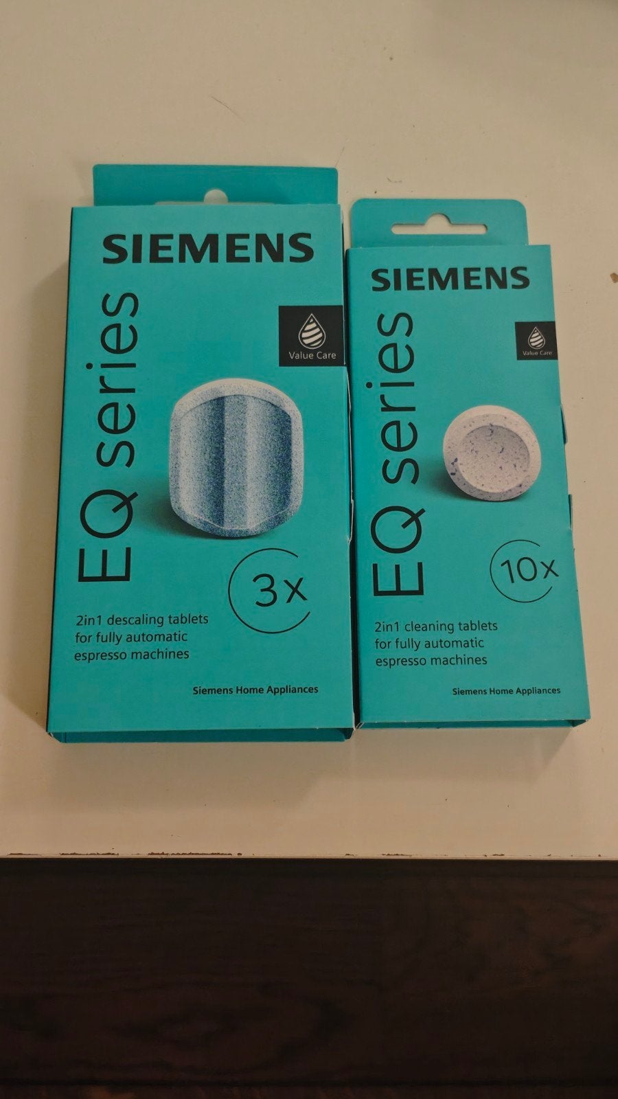 Siemens EQ Series Reinigings- en Ontkalkingstabletten