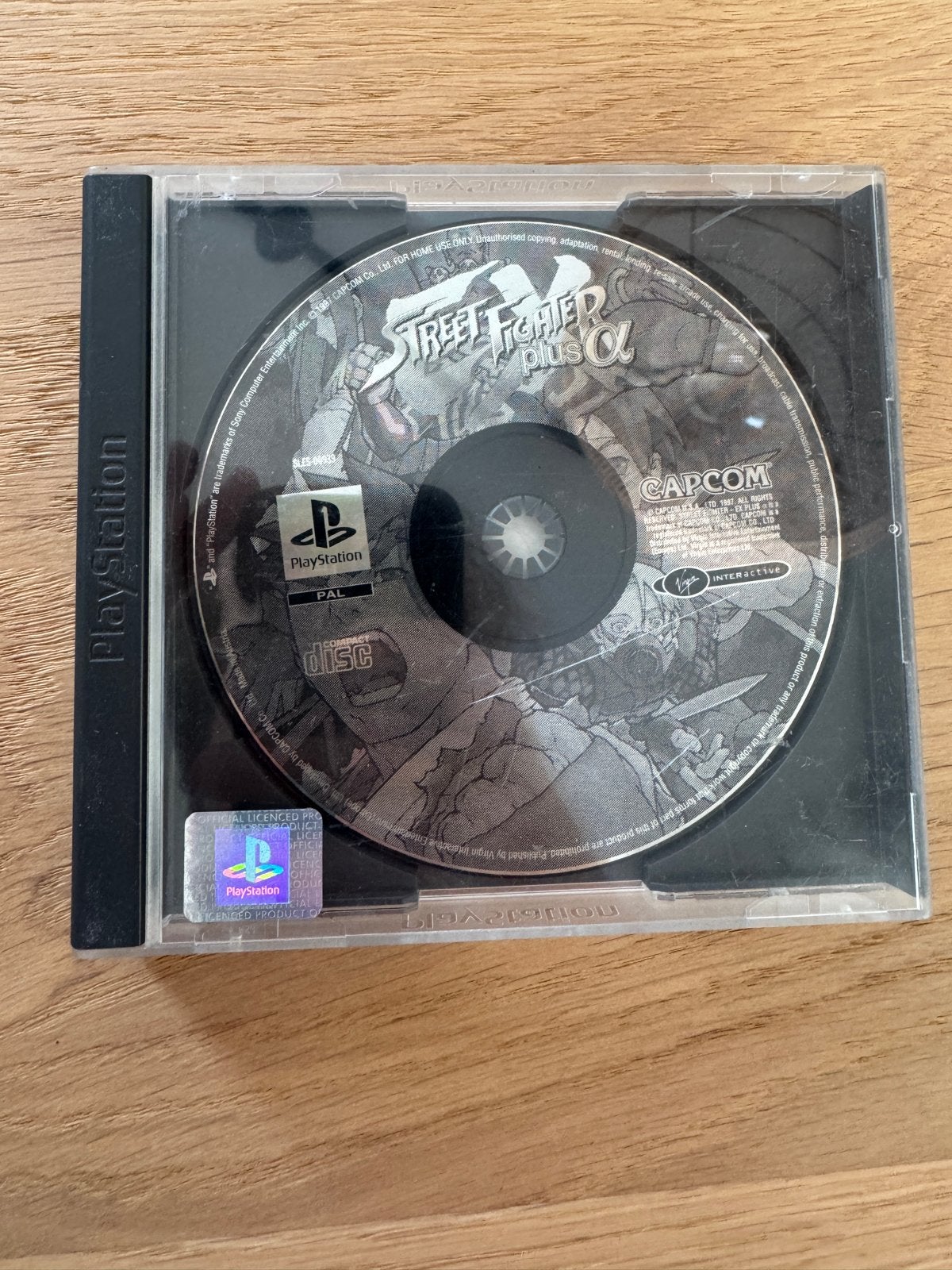 Street Fighter EX Plus a - PlayStation 1 - SLES 00939, Spelcomputers en Games, Games | Sony PlayStation 1, Gebruikt, Vechten, 2 spelers