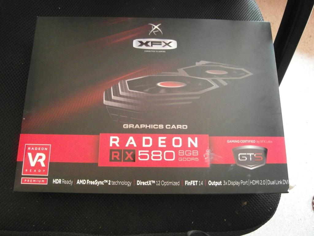 XFX AMD Radeon Rx 580 8GB DDR 5 Videokaart, Computers en Software, Videokaarten, PCI-Express 3, Gebruikt, AMD, HDMI