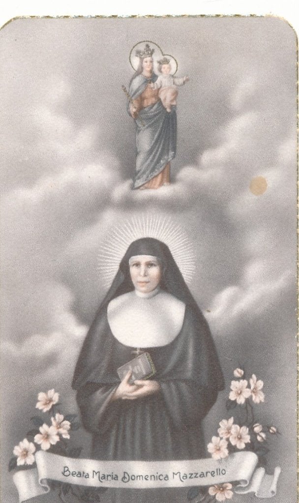 Devotie prentje van Zalige Maria Dominica Mazzarello, Ophalen of Verzenden, Zo goed als nieuw, Kaart of Prent, Christendom | Katholiek