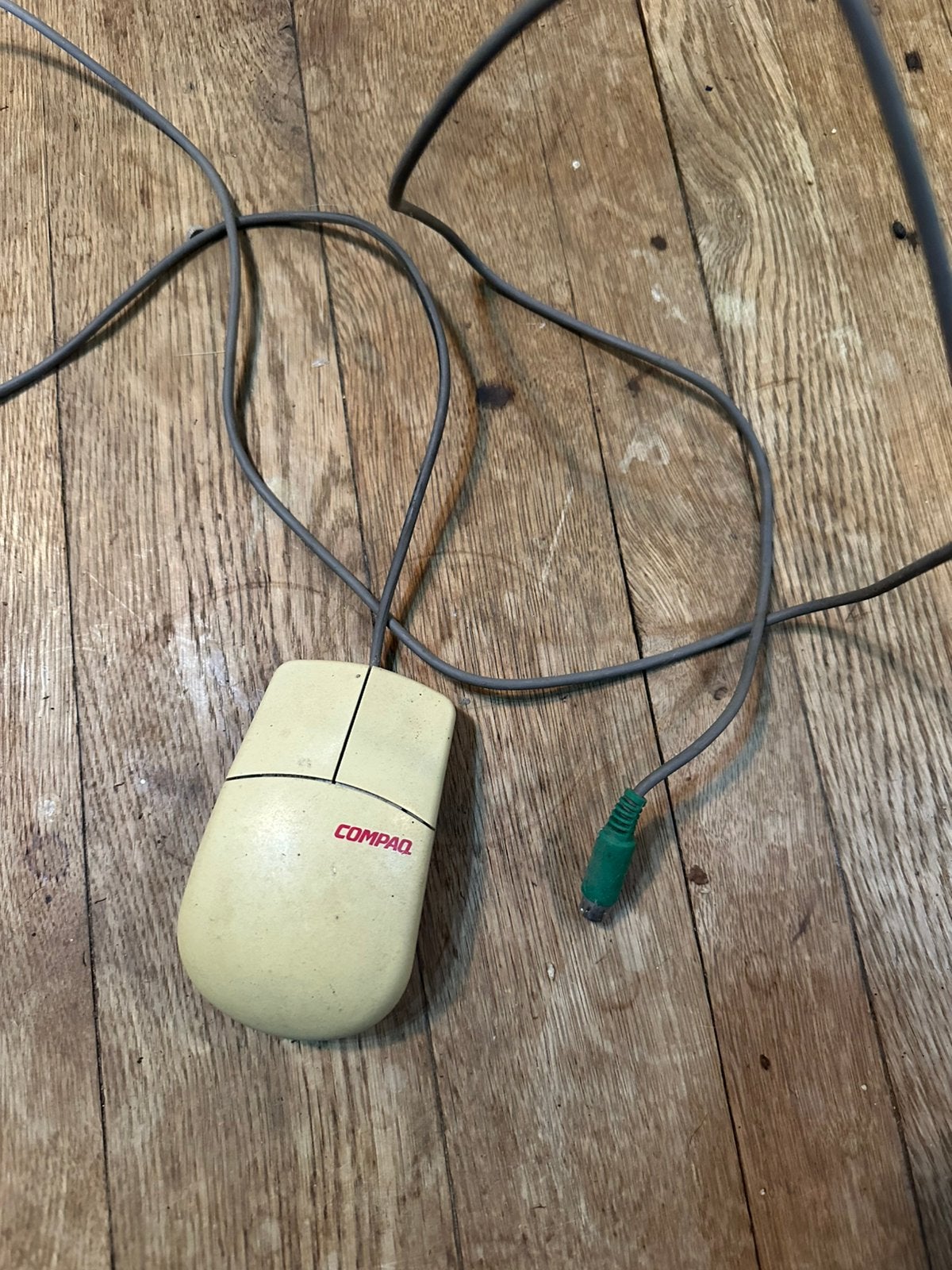 Compaq computermuis vintage, Ophalen of Verzenden, Zo goed als nieuw