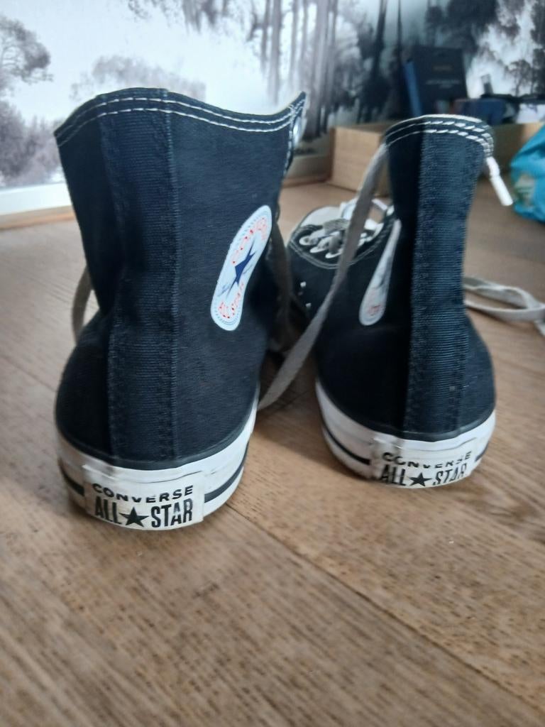 Converse All Star High Top Sneakers Zwart - Maat 39, Kleding | Dames, Ophalen, Zwart, Converse, Sneakers of Gympen