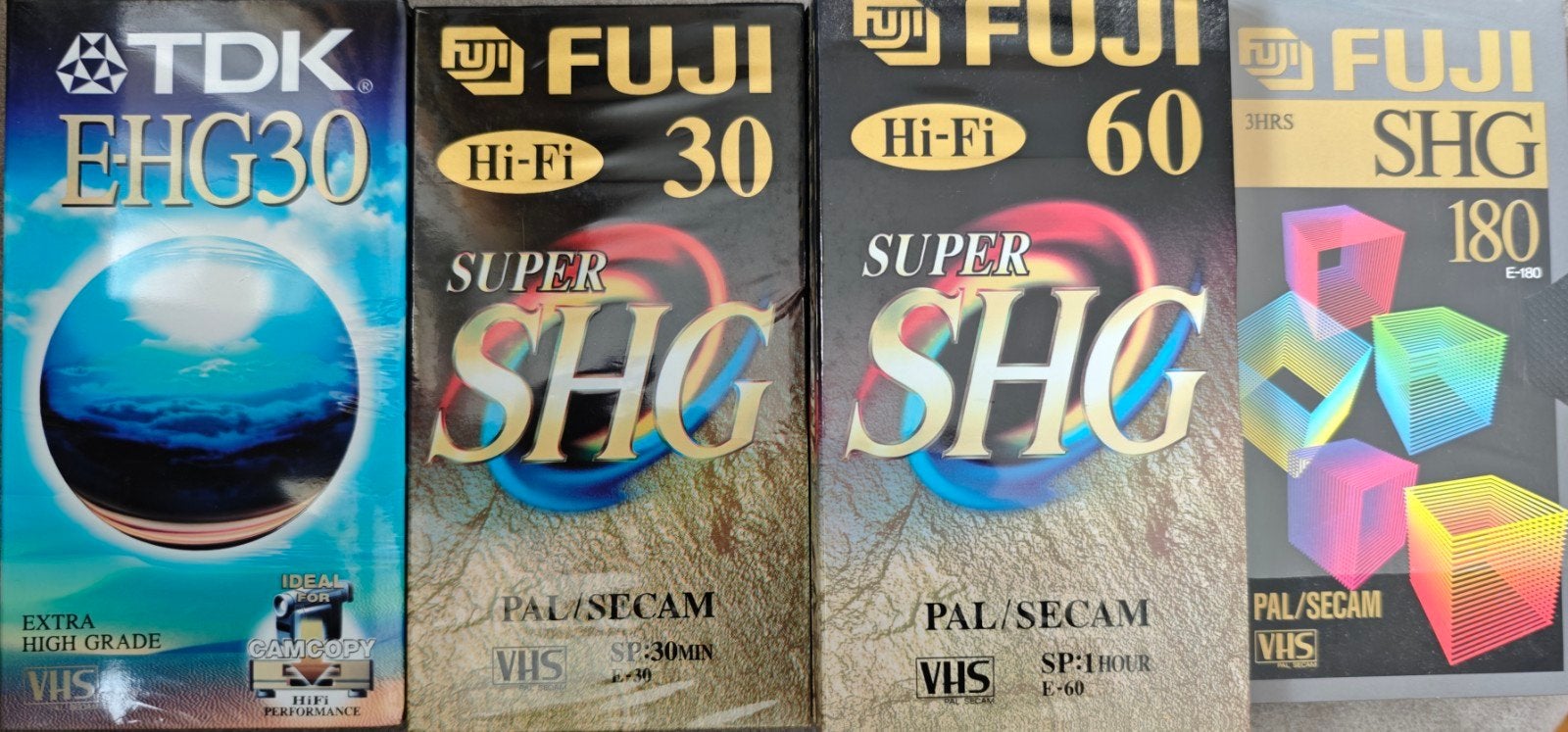 5 nieuwe VHS videobanden., Ophalen of Verzenden, Nieuw, Videoband