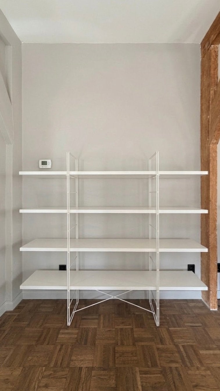 Vintage IKEA ENETRI Stellingkast Niels Gammelgaard Wit, Ophalen, Zo goed als nieuw