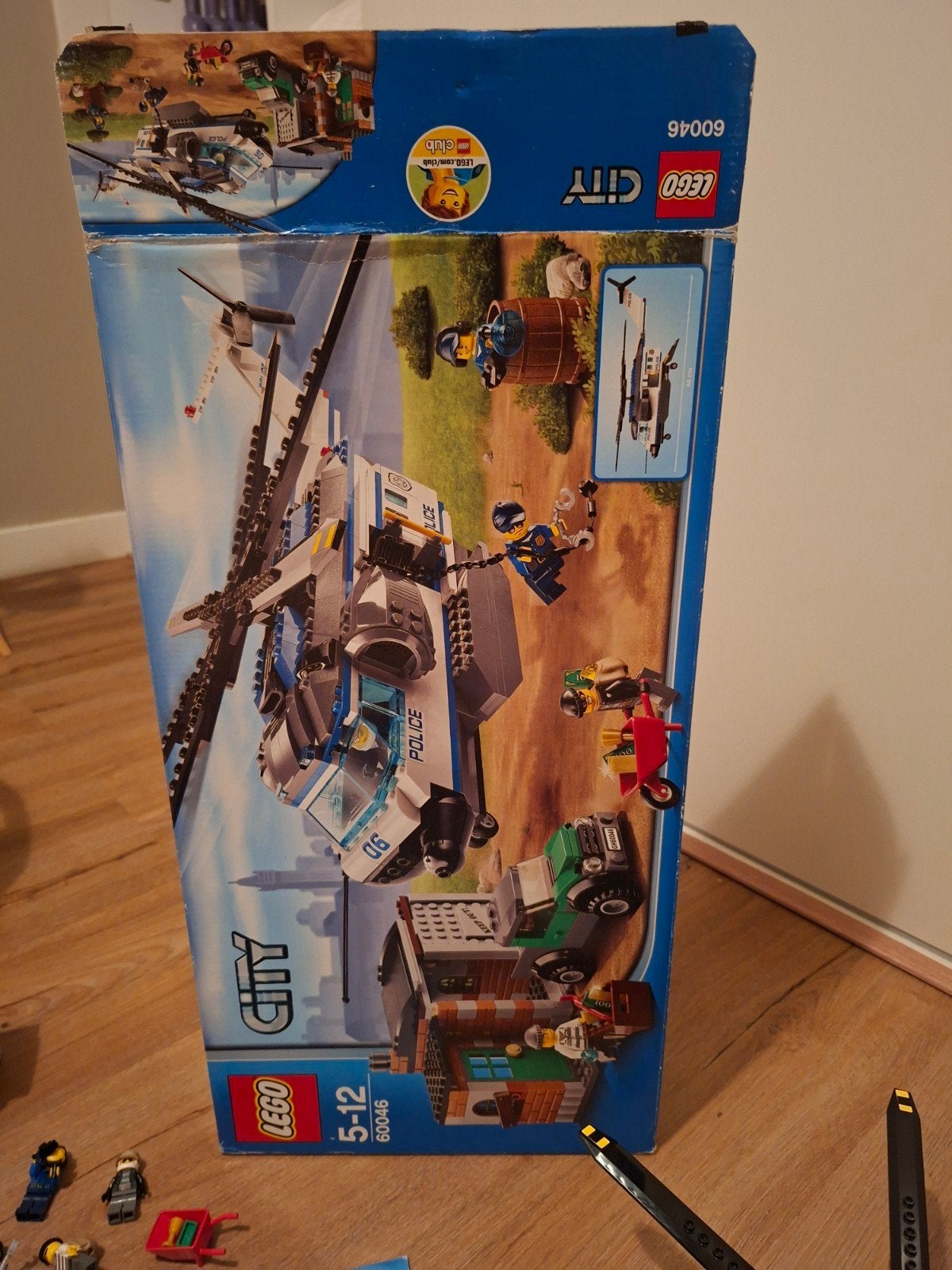 Lego City 60046 Helikopter Surveillance (niet compleet), Ophalen of Verzenden, Gebruikt